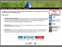 Tablet Screenshot of methowconservancy.org